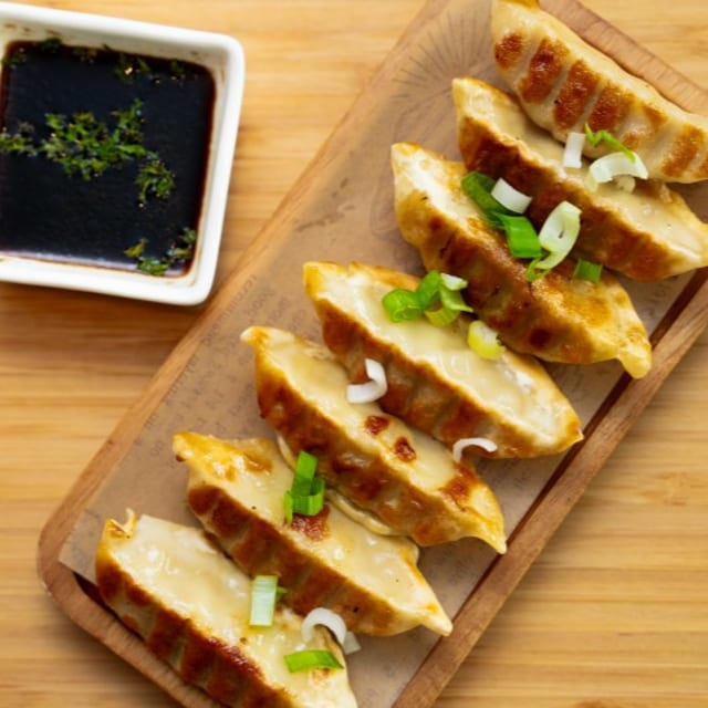 Grilled Dumplings.