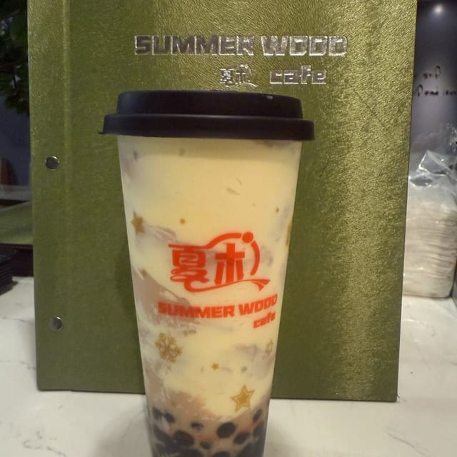 Cake Cream Bubble Tea.