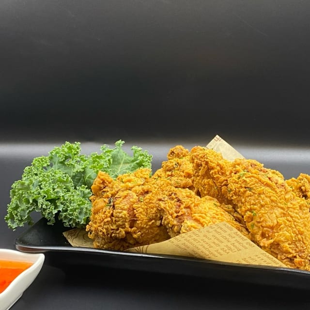 Tempura Chicken Wings.