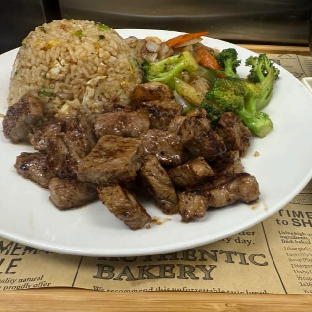 Hibachi Steak.