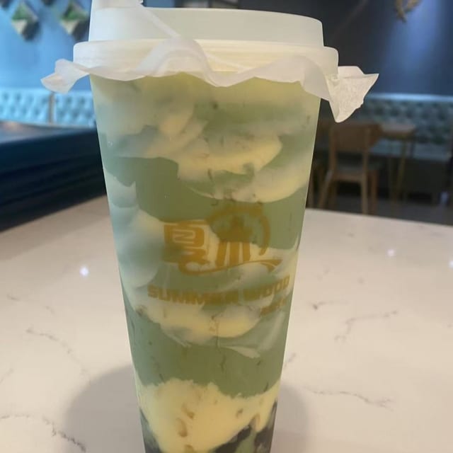 Cake Cream Bubble Milk Tea.