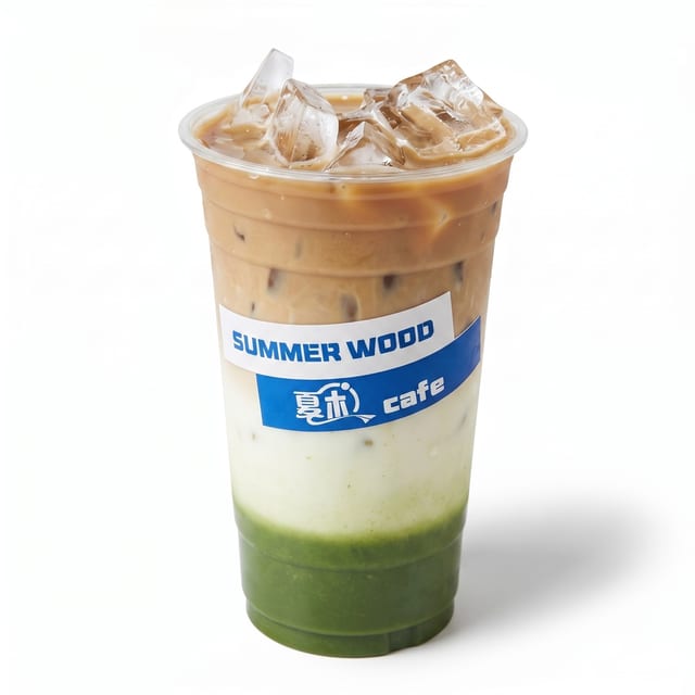 Iced Matcha Coffee.