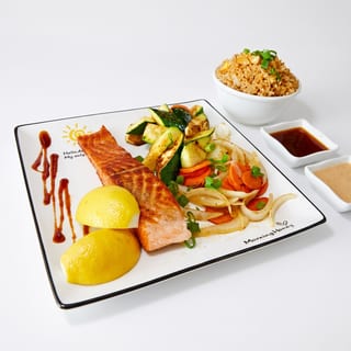 Hibachi Salmon