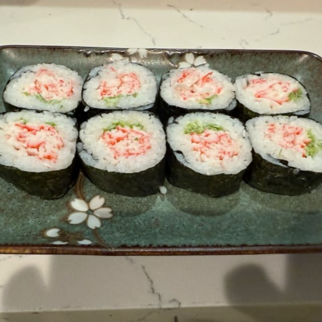Crab Salad Roll.
